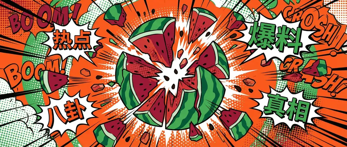 99xxxx 今日头瓜爆炸漫画横幅